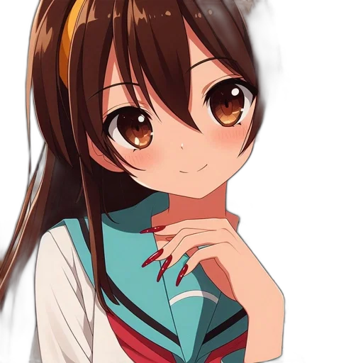 staff, face, dress, weapon, anime, pixel art, cartoon, photorealistic transparent PNG cut-out