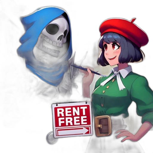 hat, mask, face, weapon, concept art, pixel art, fantasy art, 3d render transparent PNG cut-out