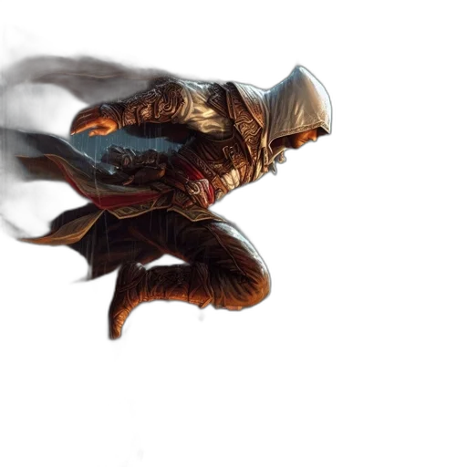 dragon, creature, mask, weapon, concept art, fantasy art, comic book art, photorealistic transparent PNG cut-out