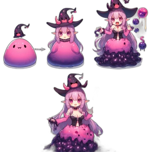 creature, hat, dress, crown, concept art, fantasy art, pixel art, 3d render transparent PNG cut-out