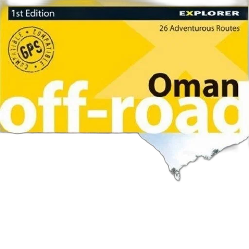 image, cover, book, titled, oman, off-road, explorer, featuring transparent PNG cut-out