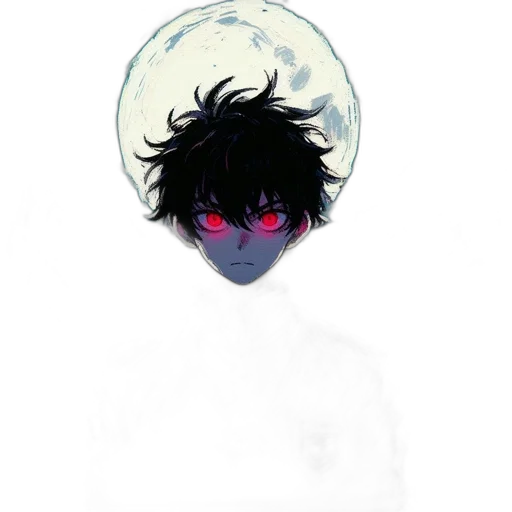 mask, face, hat, staff, concept art, anime, watercolor, fantasy art transparent PNG cut-out