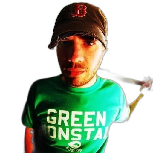 staff, photorealistic, green, man, wearing, shirt, words, monster transparent PNG cut-out