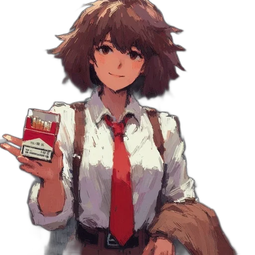 animal, staff, food, creature, pixel art, anime, concept art, watercolor transparent PNG cut-out
