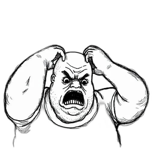 face, mask, creature, staff, concept art, photorealistic, comic book art, pencil sketch transparent PNG cut-out