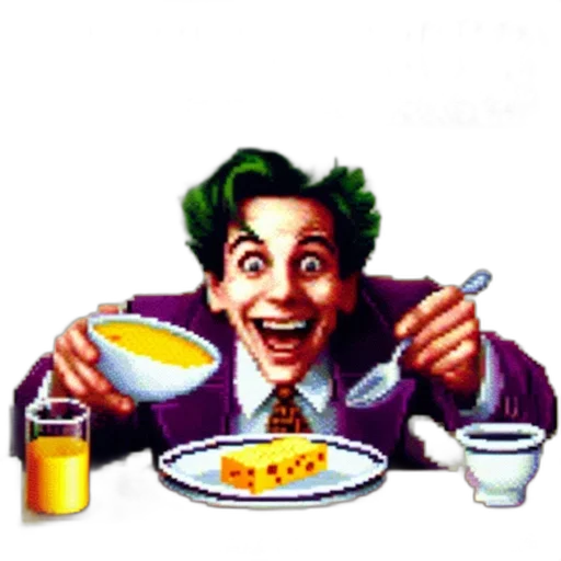 food, robot, comic book art, concept art, pixel art, photorealistic, individual, green transparent PNG cut-out