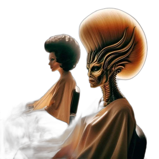 mask, crown, hair, dress, concept art, fantasy art, comic book art, photorealistic transparent PNG cut-out