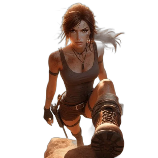 weapon, concept art, fantasy art, comic book art, cyberpunk, earth tones, golden, dark transparent PNG cut-out