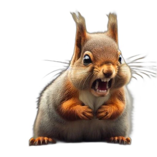 animal, creature, staff, face, photorealistic, 3d render, concept art, up-close transparent PNG cut-out