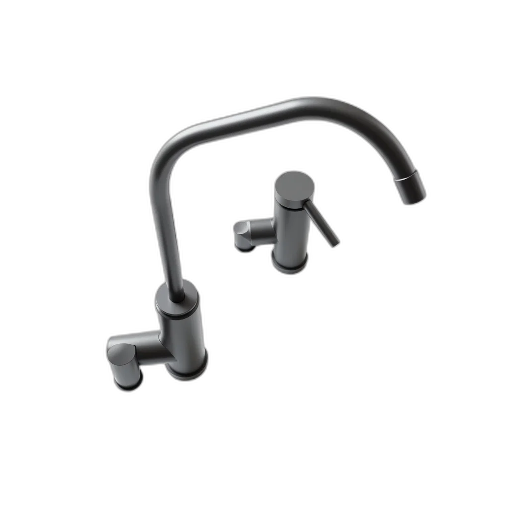 staff, jewelry, 3d render, photorealistic, concept art, black, white, modern transparent PNG cut-out