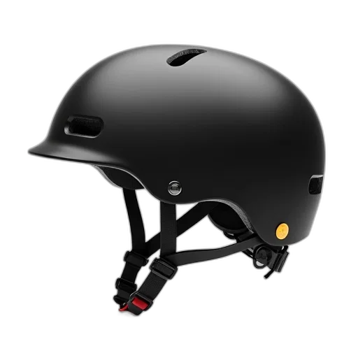 black, modern, bicycle, helmet, sleek, design, reflective, sticker transparent PNG cut-out