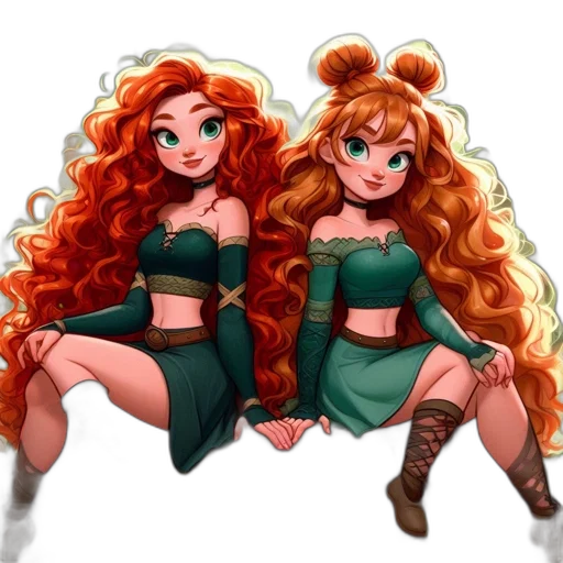 hair, concept art, cartoon, fantasy art, pixel art, fire, green, colorful transparent PNG cut-out