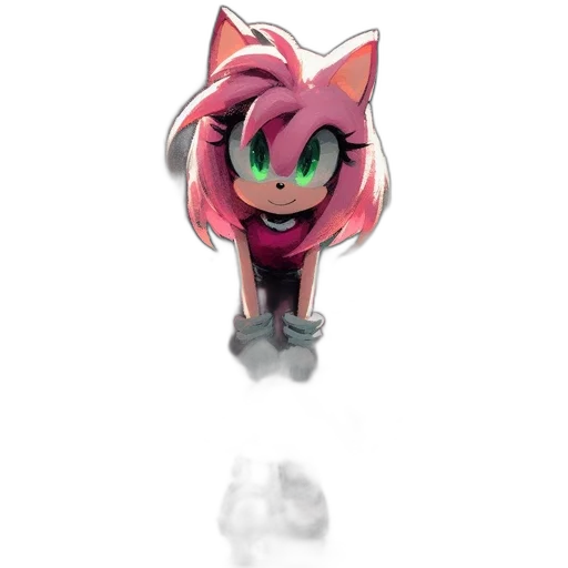 creature, animal, staff, mask, concept art, 3d render, pixel art, anime transparent PNG cut-out
