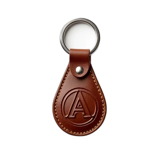 jewelry, bottle, car, 3d render, brown, leather, key, fob transparent PNG cut-out