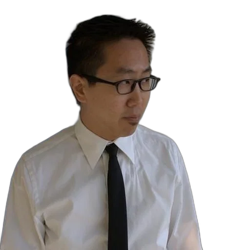 staff, face, jacket, monochrome, man, white, shirt, tie transparent PNG cut-out