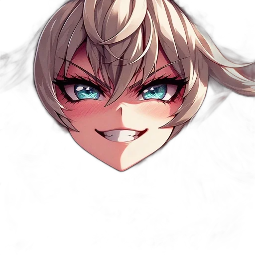 face, mask, creature, hair, anime, pixel art, watercolor, concept art transparent PNG cut-out