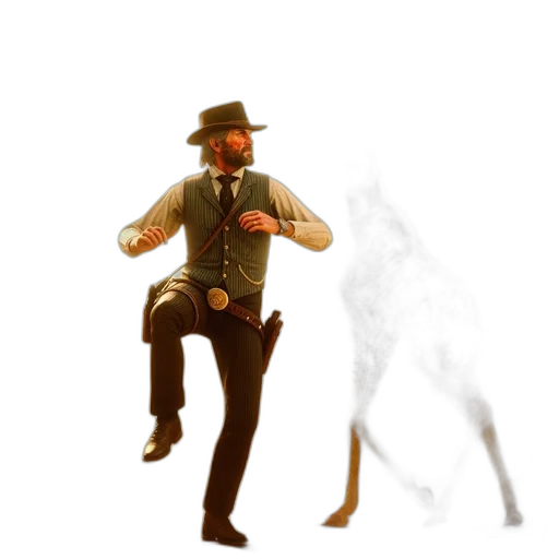 staff, animal, hat, creature, concept art, 3d render, pixel art, fantasy art transparent PNG cut-out
