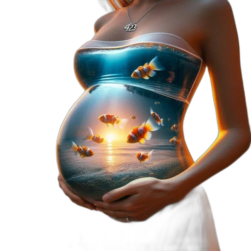 jewelry, dress, concept art, photorealistic, fantasy art, 3d render, outer space, underwater transparent PNG cut-out
