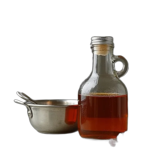 bottle, food, weapon, 3d render, photorealistic, earth tones, glass, jar transparent PNG cut-out