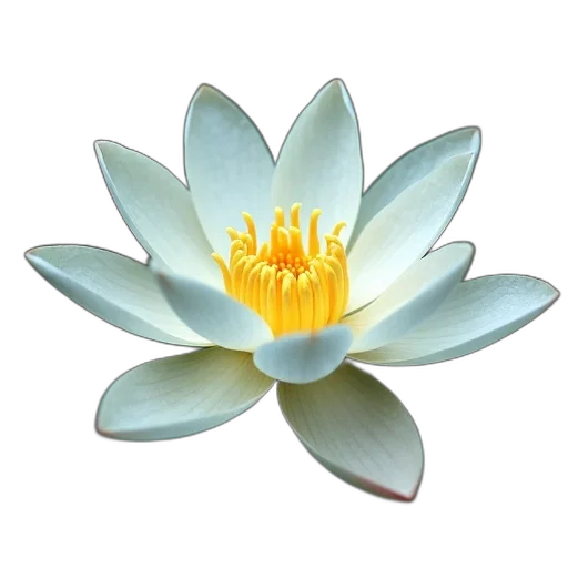 flower, crown, jewelry, staff, photorealistic, 3d render, white, lotus transparent PNG cut-out