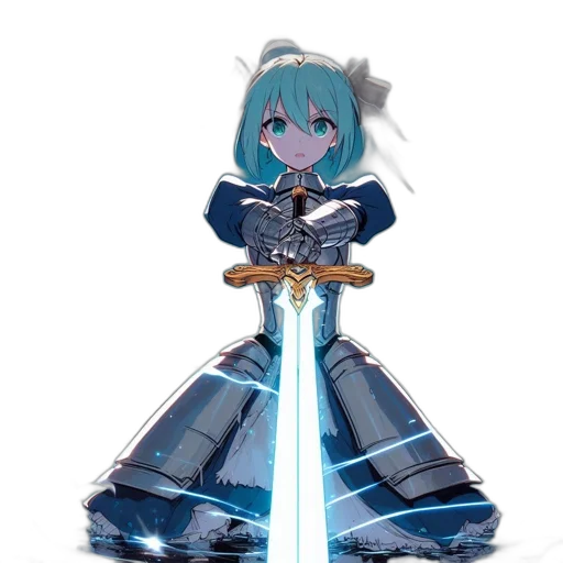 sword, weapon, staff, robot, anime, concept art, pixel art, fantasy art transparent PNG cut-out