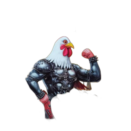 animal, creature, weapon, robot, concept art, 3d render, pixel art, fantasy art transparent PNG cut-out