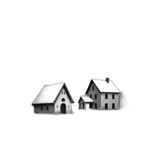 building, furniture, umbrella, robot, 3d render, concept art, photorealistic, pixel art transparent PNG cut-out