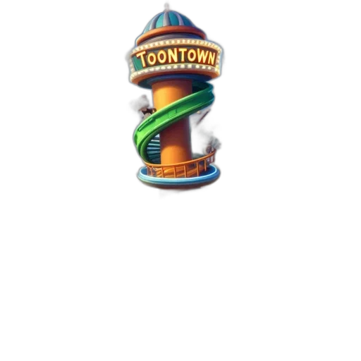 bottle, weapon, hat, crown, concept art, 3d render, pixel art, toontown transparent PNG cut-out