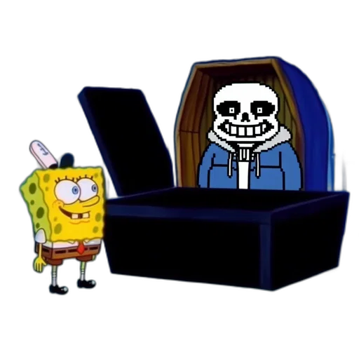 furniture, robot, creature, neon lights, underwater, spongebob, squarepants, video transparent PNG cut-out