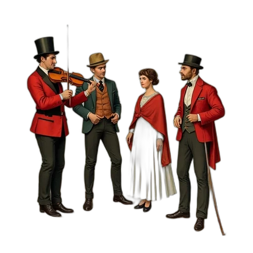 staff, hat, concept art, 3d render, pixel art, cartoon, city street, fire transparent PNG cut-out