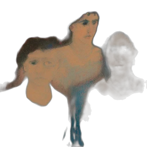 creature, face, animal, mask, photorealistic, concept art, oil painting, watercolor transparent PNG cut-out