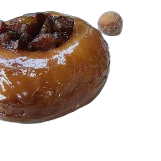 food, crown, animal, jewelry, photorealistic, 3d render, glazed, doughnut transparent PNG cut-out