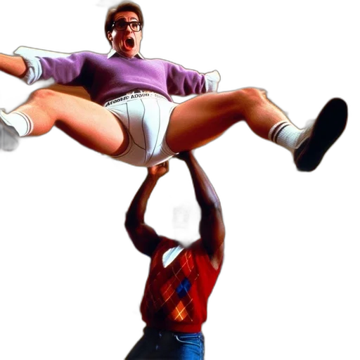 scene, sixteen, candles, shows, boy, purple, sweater, being transparent PNG cut-out