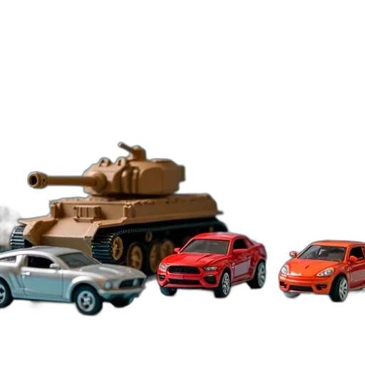 car, weapon, 3d render, concept art, photorealistic, collection, toy, cars transparent PNG cut-out