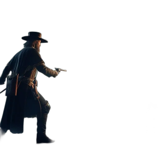 staff, hat, weapon, jacket, concept art, 3d render, fantasy art, pixel art transparent PNG cut-out