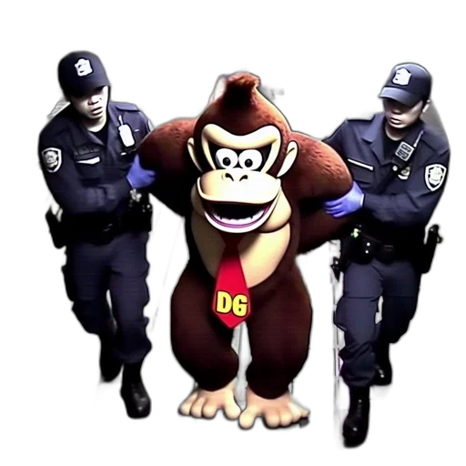 animal, staff, creature, weapon, concept art, 3d render, two, police transparent PNG cut-out
