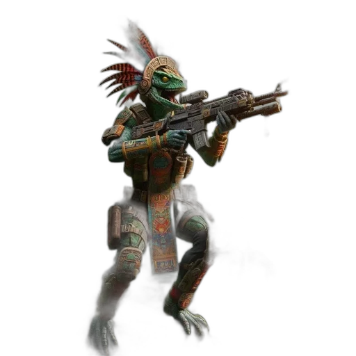 weapon, robot, creature, staff, concept art, fantasy art, 3d render, pixel art transparent PNG cut-out