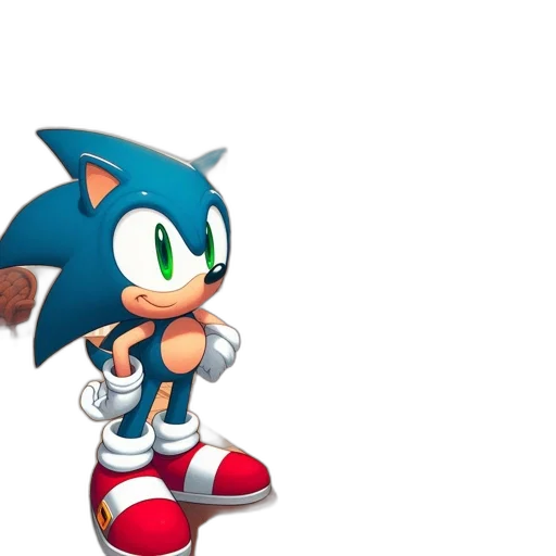 3d render, concept art, pixel art, cartoon, blue, two, characters, hedgehog transparent PNG cut-out