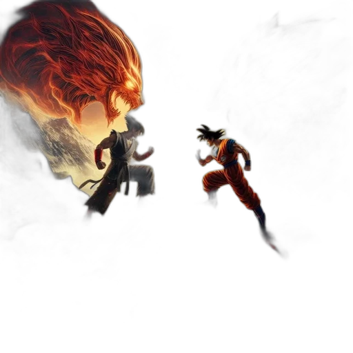 weapon, mask, concept art, comic book art, fantasy art, pixel art, fire, outer space transparent PNG cut-out