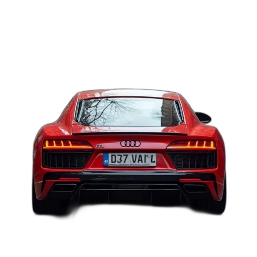car, photorealistic, audi, coupe transparent PNG cut-out