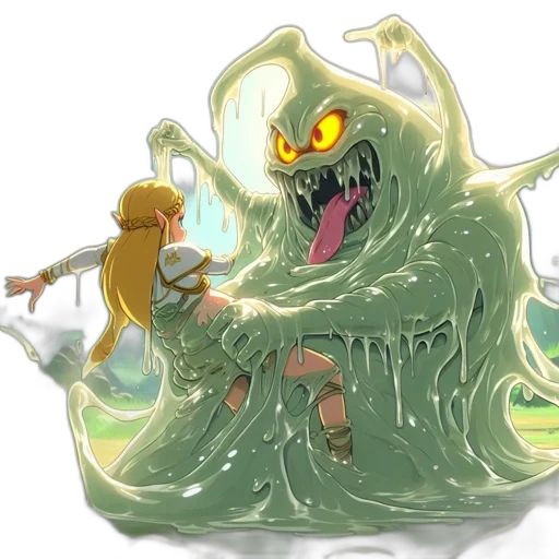 creature, concept art, fantasy art, pixel art, watercolor, underwater, fog, fire transparent PNG cut-out