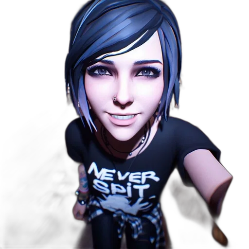 face, staff, 3d render, cartoon, photorealistic, fantasy art, animated, female transparent PNG cut-out