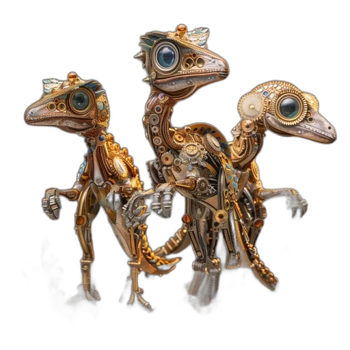 jewelry, animal, dragon, creature, concept art, 3d render, photorealistic, fantasy art transparent PNG cut-out