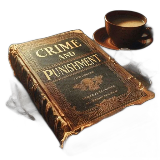 weapon, ornate, vintage, book, crime, punishment, displayed, wooden transparent PNG cut-out
