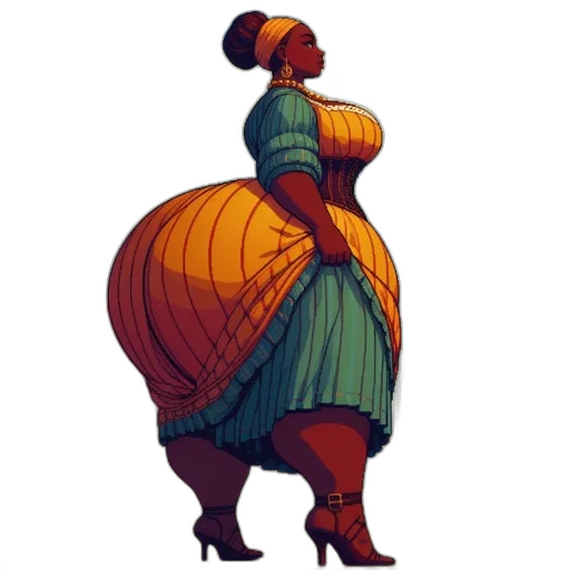 dress, hat, animal, concept art, pixel art, fantasy art, watercolor, dark transparent PNG cut-out