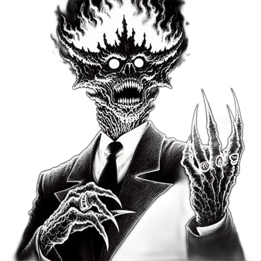 mask, creature, staff, face, concept art, comic book art, fantasy art, cartoon transparent PNG cut-out