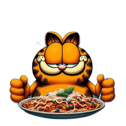 food, animal, pixel art, 3d render, cartoon, concept art, orange, tabby transparent PNG cut-out