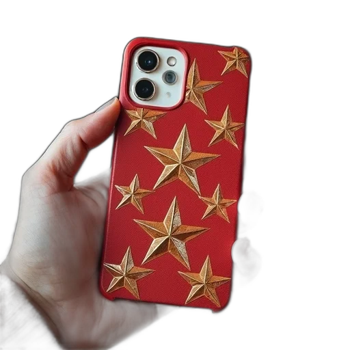 3d render, photorealistic, tarajo, star, iphone, case, peter, petery transparent PNG cut-out