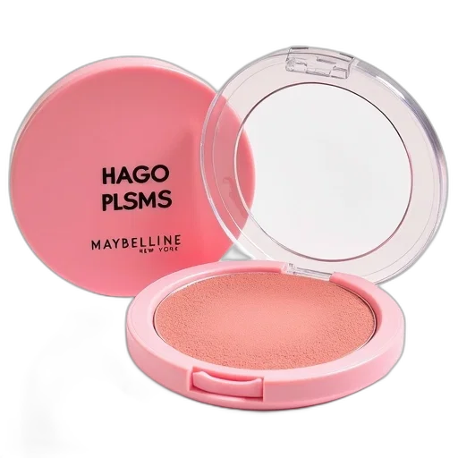 pastel, compact, powder, pink, shade, displayed, labeled, dream transparent PNG cut-out