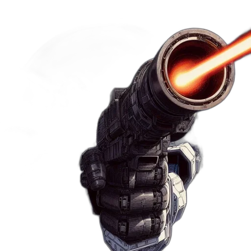 weapon, staff, robot, sword, 3d render, concept art, photorealistic, colossal transparent PNG cut-out
